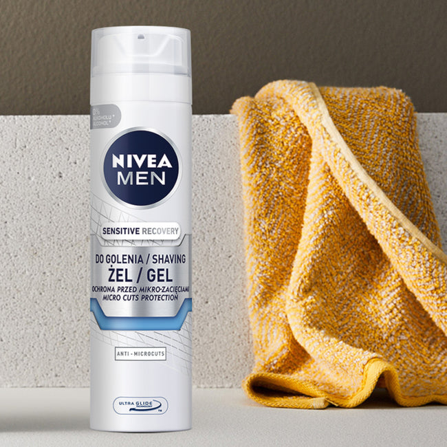 Nivea Men Sensitive żel do golenia 3-dniowego zarostu 200ml