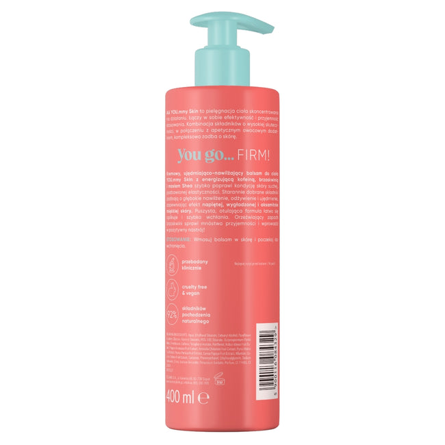 AA YOU.mmy Peach Firm ujędrniająco-nawilżający balsam do ciała 400ml