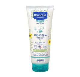 Mustela Stelatopia Cleansing Gel oczyszczający żel dla dzieci do skóry suchej i atopowej 200ml