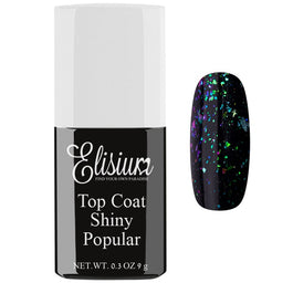 Elisium Top Coat Shiny top do lakierów hybrydowych Popular 9g