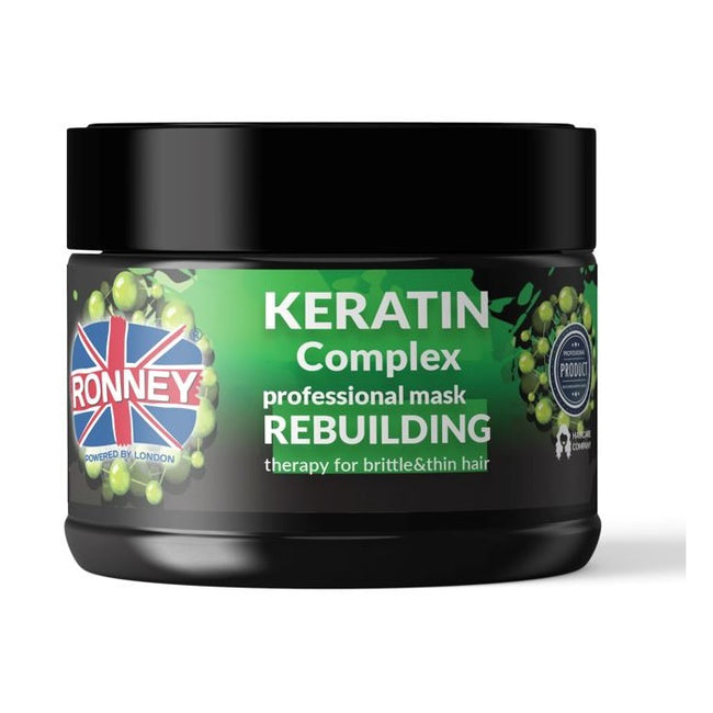 Ronney Keratin Complex Professional Mask Rebuilding odbudowująca maska do włosów suchych i łamliwych 300ml