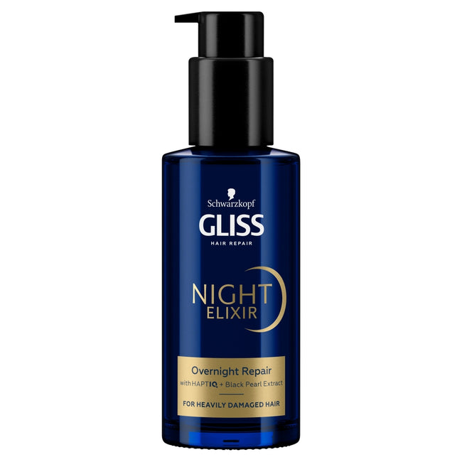 Gliss Night Elixir Repair odbudowująca kuracja na noc bez spłukiwania do włosów mocno zniszczonych 100ml