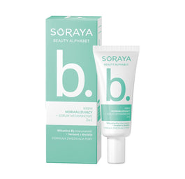 Soraya Beauty Alphabet Wit.B. krem normalizujący + serum witaminowe 2w1 30ml