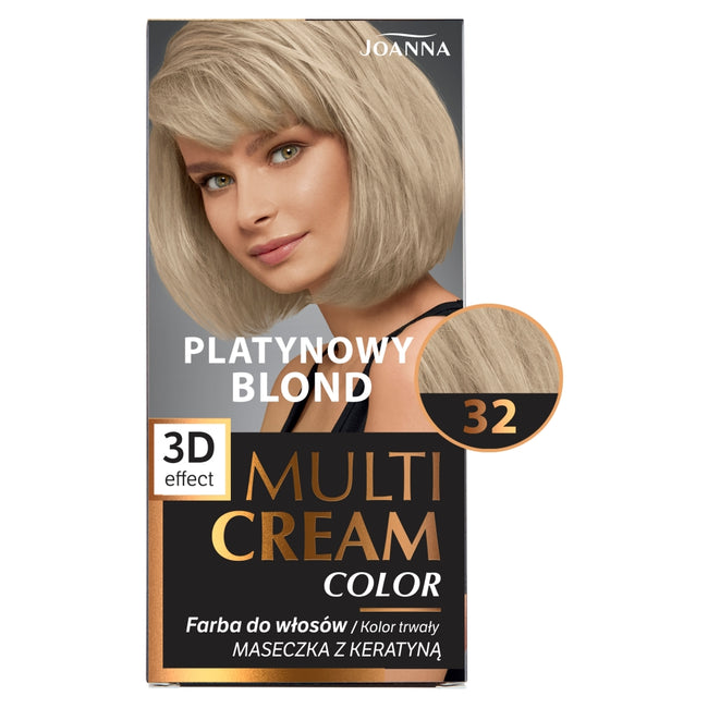 Joanna Multi Cream Color farba do włosów 32 Platynowy Blond