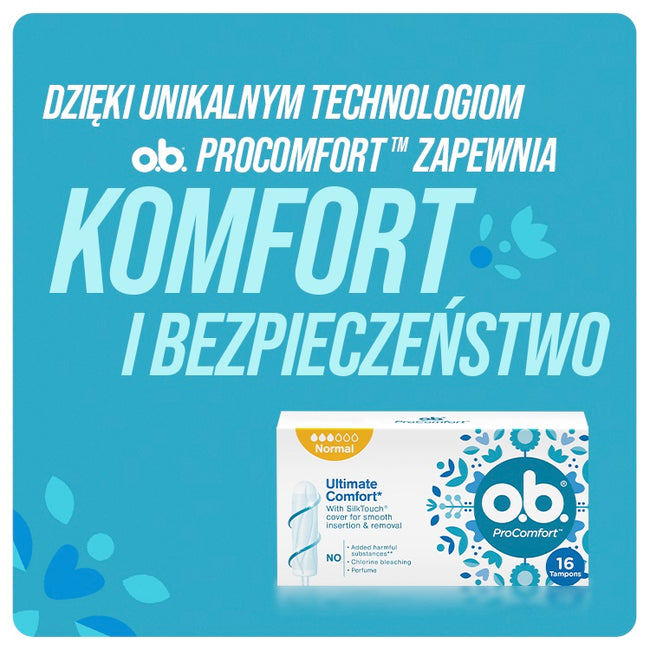 O.B. ProComfort Normal tampony 32szt.