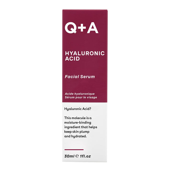 Q+A Hyaluronic Acid Facial Serum nawilżające serum do twarzy z kwasem hialuronowym 30ml