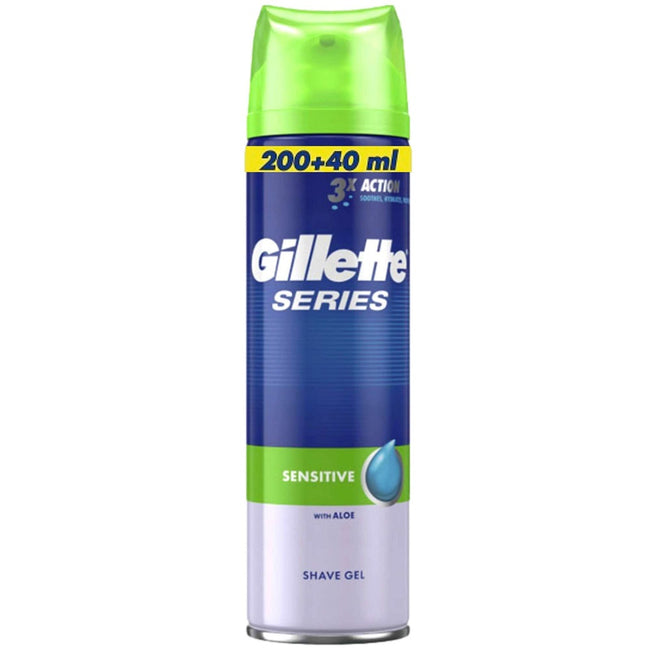 Gillette Series Sensitive żel do golenia dla skóry wrażliwej 240ml