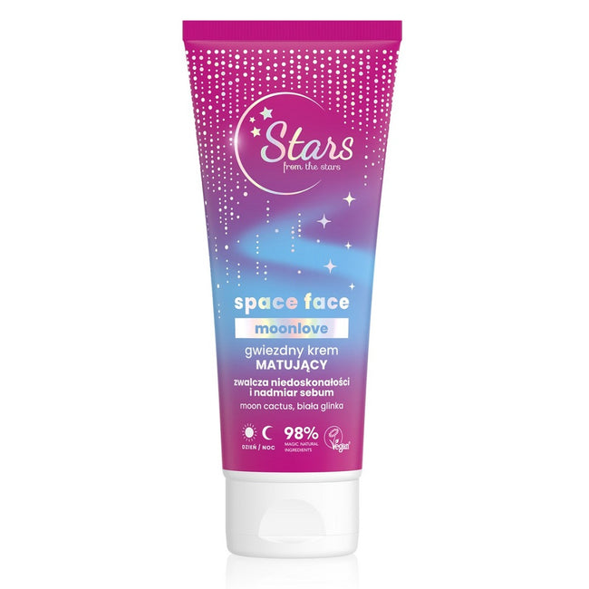 Stars from The Stars Space Face Moonlove gwiezdny krem matujący 50ml