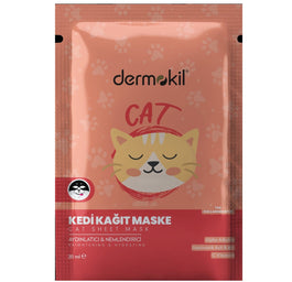 Dermokil Sheet Mask maseczka do twarzy w płachcie Cat 20ml