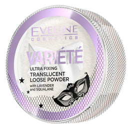 Eveline Cosmetics Variete transparentny puder sypki z lawendą i skwalanem 5g