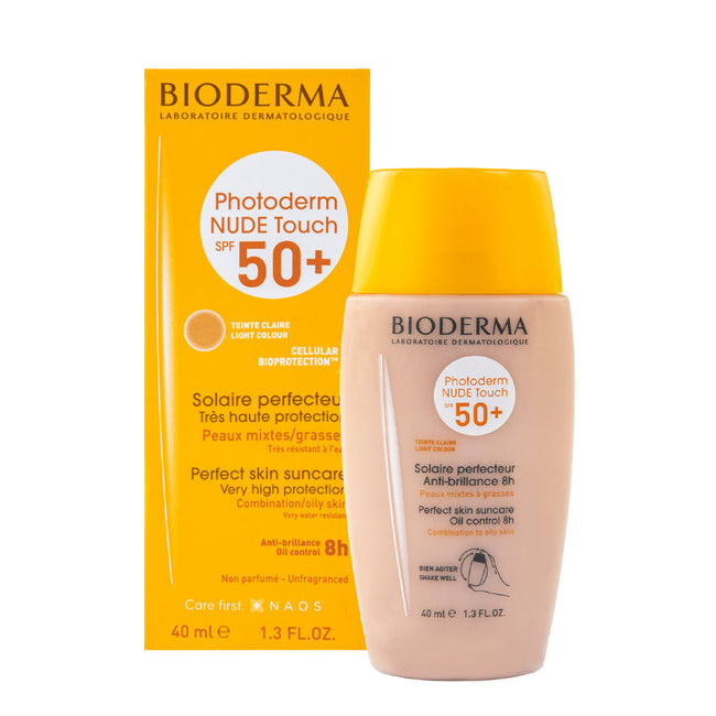 Bioderma Photoderm NudeTouch SPF 50+ krem z filtrem Odcień Jasny 40ml