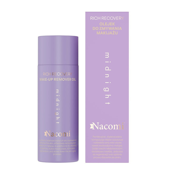 Nacomi Rich Recovery olejek do zmywania makijażu Midnight 100ml