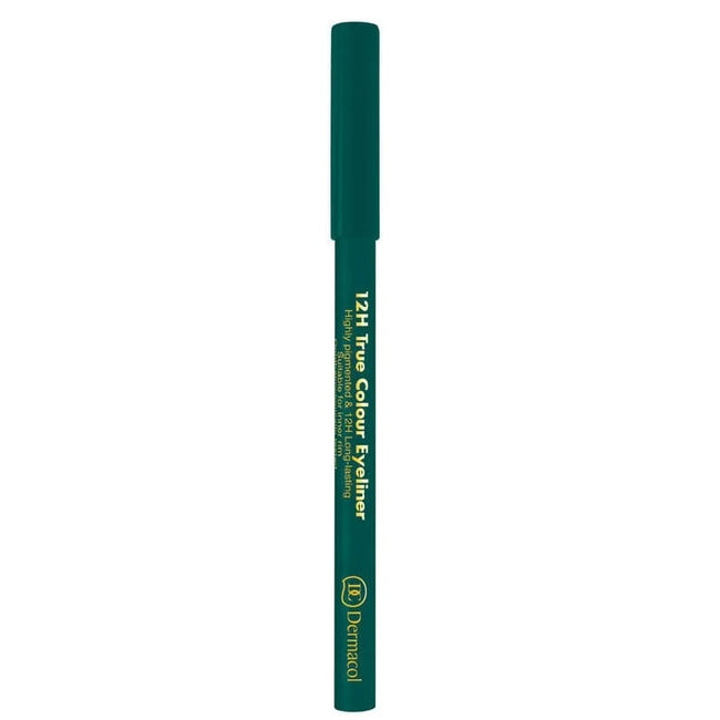 Dermacol 12H True Colour Eyeliner długotrwały eyeliner w kredce 5 Green 2g