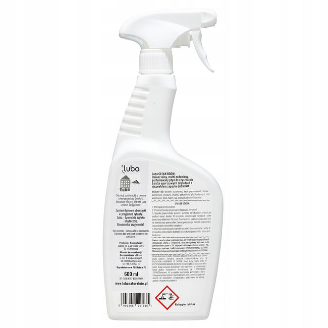 Luba Comfort Clean Boom uniwersalny płyn do czyszczenia Jaśmin 600ml