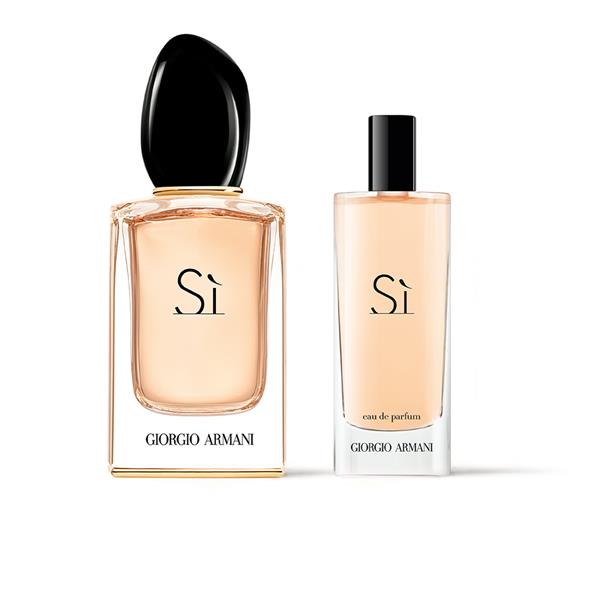 Giorgio Armani Si zestaw woda perfumowana spray 50ml + woda perfumowana 15ml