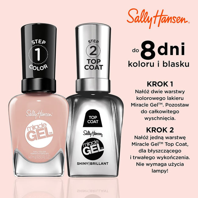 Sally Hansen Miracle Gel żelowy lakier do paznokci 363 Peaches & Dream 14.7ml