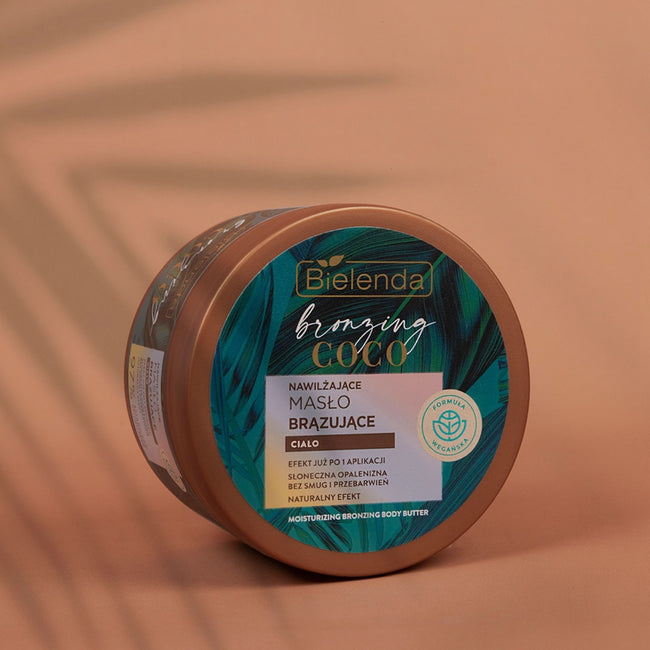 Bielenda Bronzing Coco nawilżające brązujące masło do ciała 200ml