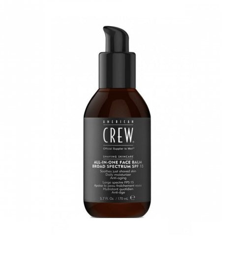 American Crew Shaving Skincare All-In-One Face Balm Broad Spectrum kojący balsam do twarzy z filtrem SPF15 170ml