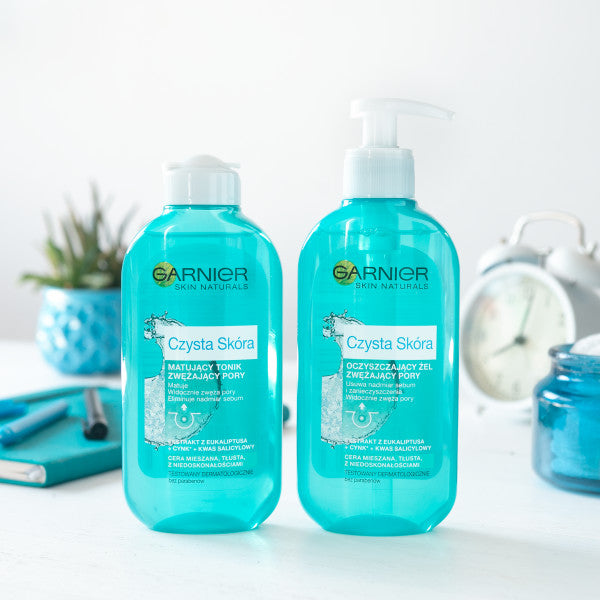 Garnier Czysta Skóra żel oczyszczający przeciw niedoskonałościom z kwasem salicylowym 200ml