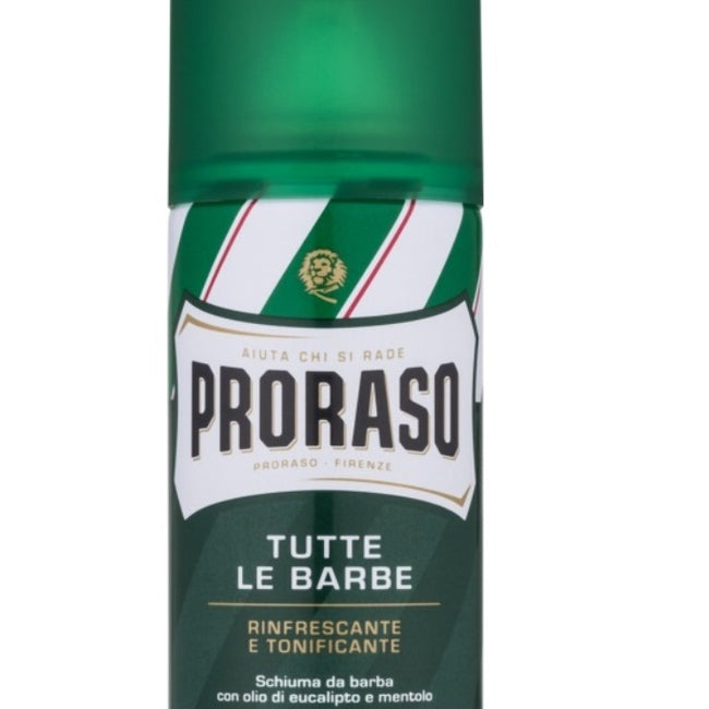 Proraso Tutte Le Barbe odświeżająca pianka do golenia dla mężczyzn z aloesem i witaminą E 100ml