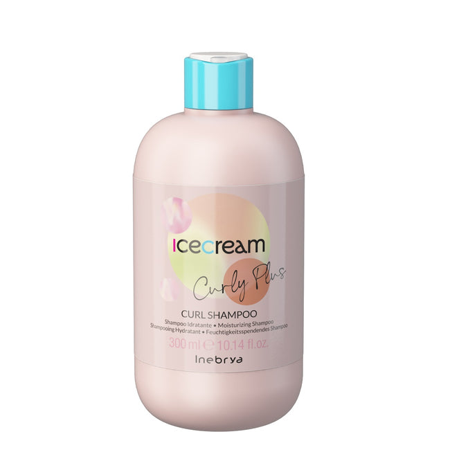 Inebrya Ice Cream Curly Plus nawilżający szampon do włosów kręconych i falowanych 300ml