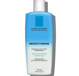 La Roche Posay Respectissime Eye Makeup Remover delikatny płyn do demakijażu wrażliwych oczu 125ml