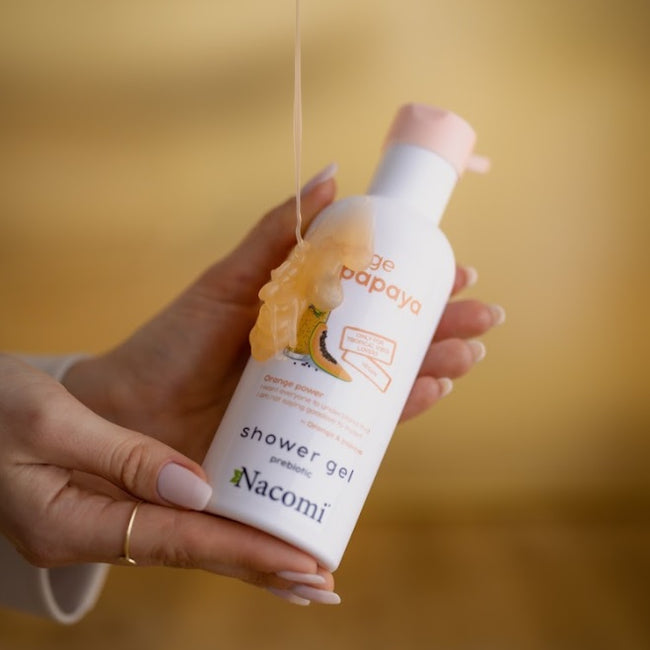 Nacomi Shower Gel żel pod prysznic Pomarańcza i Papaja 300ml