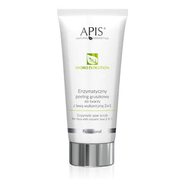 APIS Hydro Evolution enzymatyczny peeling gruszkowy do twarzy z lawą wulkaniczną 2w1 200ml