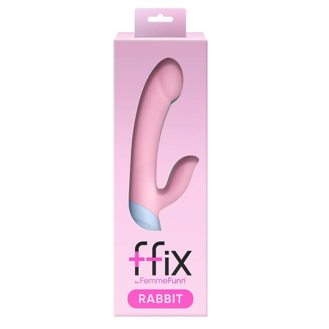 FemmeFunn Ffix Rabbit wibrator typu króliczek na baterie Pink