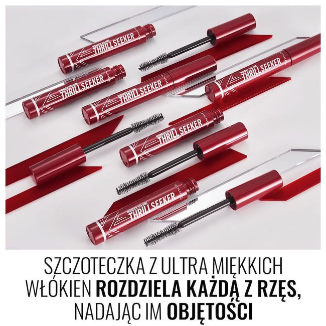 Rimmel Wonder'Volume Thrill Seeker wydłużający i zwiększający objętość tusz do rzęs 001 Black 8ml