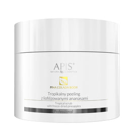 APIS Pina Colada Body tropikalny peeling do ciała z liofilizowanymi ananasami 200g