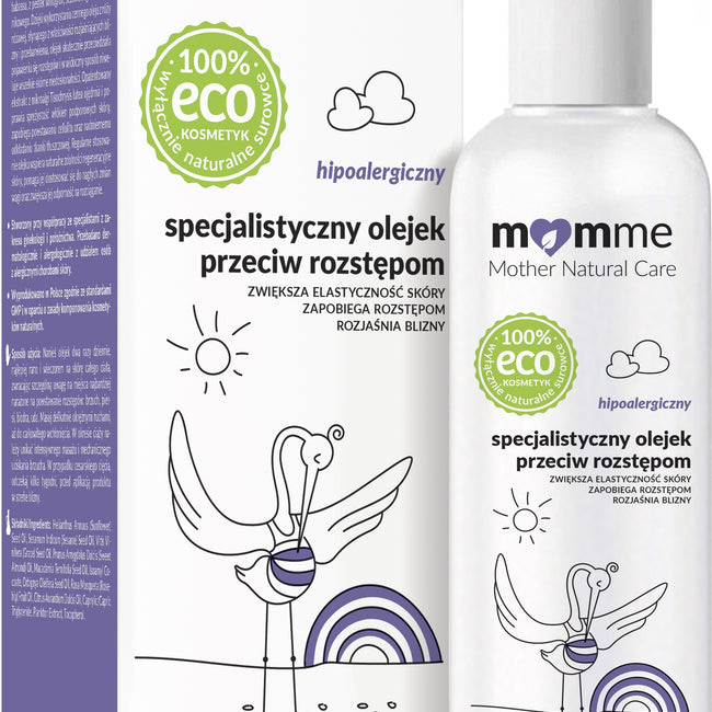 MomMe Dla Mamy specjalistyczny olejek przeciw rozstępom 150 ml