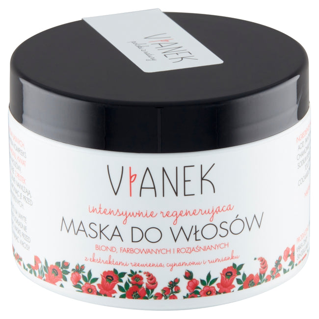 VIANEK Intensywnie regenerująca maska do włosów blond farbowanych i rozjaśnianych 150ml