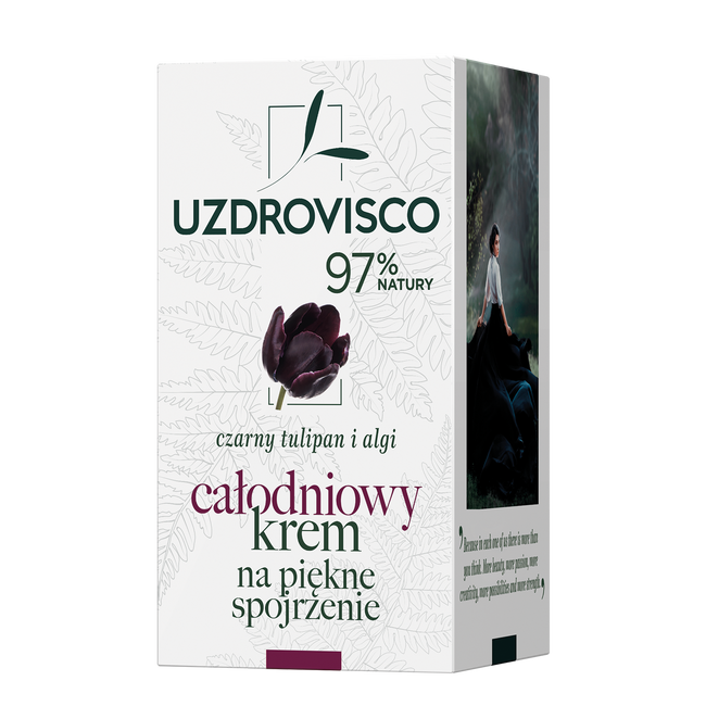 UZDROVISCO Czarny Tulipan całodniowy krem na piękne spojrzenie 25ml