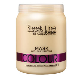 Stapiz Sleek Line Colour Mask maska z jedwabiem do włosów farbowanych 1000ml