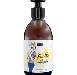LaQ Naturalne mydło w płynie nawilżające ekstrakt z banana 300ml