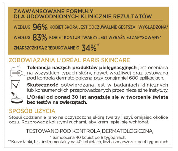 L'Oreal Paris Ekspert Wieku 60+ przeciwzmarszczkowy krem odbudowujący na dzień 50ml