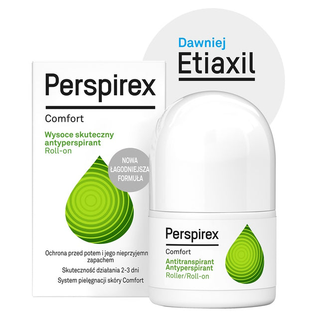 Perspirex Comfort Antyperspirant roll-on dla skóry delikatnej i wrażliwej 20ml