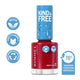 Rimmel Kind & Free wegański lakier do paznokci 156 Poppy Pop Red 8ml