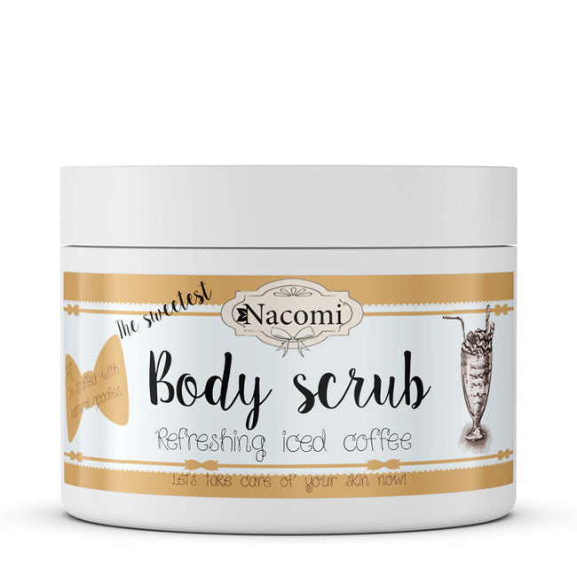 Nacomi Body Scrub peeling do ciała Odświeżająca Mrożona Kawa 200g