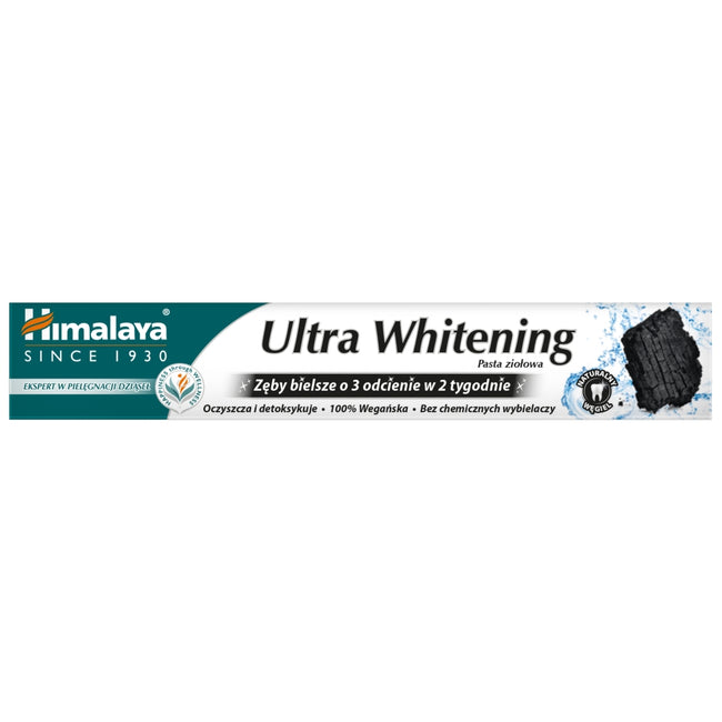 Himalaya Gum Expert Ultra Whitening ziołowa ultra wybielająca pasta do zębów 75ml