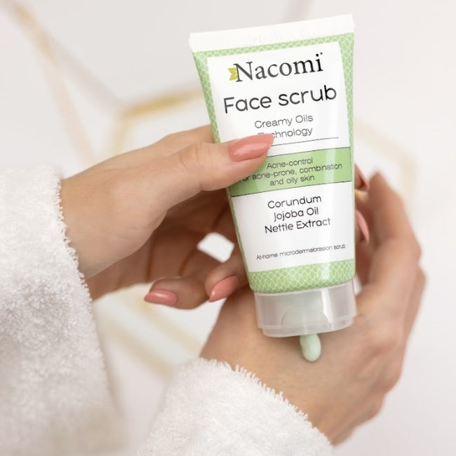 Nacomi Face Scrub peeling przeciwtrądzikowy do twarzy 75ml