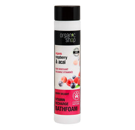 Organic Shop Organic Raspberry & Acai Bath Foam piana do kąpieli 500ml
