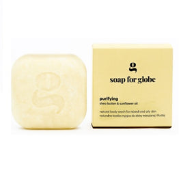 Soap for Globe Kostka myjąca do skóry z niedoskonałościami Purifying 100g