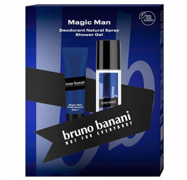 Bruno Banani Magic Man zestaw dezodorant w naturalnym sprayu 75ml + żel pod prysznic 50ml