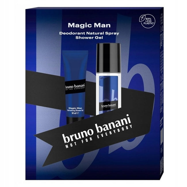 Bruno Banani Magic Man zestaw dezodorant w naturalnym sprayu 75ml + żel pod prysznic 50ml