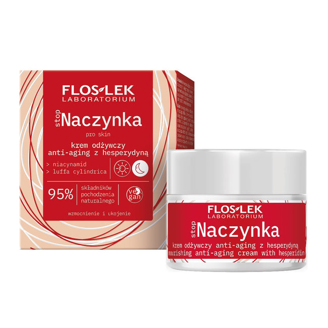 Floslek stopNaczynka krem odżywczy anti-aging z hesperydyną 50ml