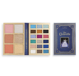 Makeup Revolution I Heart Revolution Disney Fairytale Book Palette paleta do makijażu twarzy Cinderella 51g