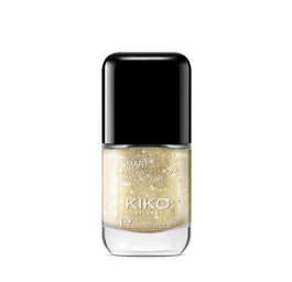 KIKO Milano Smart Nail Lacquer Biodegradable Glitter Edition szybkoschnący lakier do paznokci z biodegradowalnym brokatem 312 True Gold 7ml