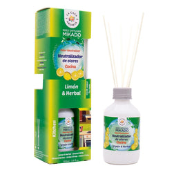 La Casa de los Aromas Special Kitchen Odor Neutralizer Reed Diffuser patyczki zapachowe Cytryna i Zioła 100ml